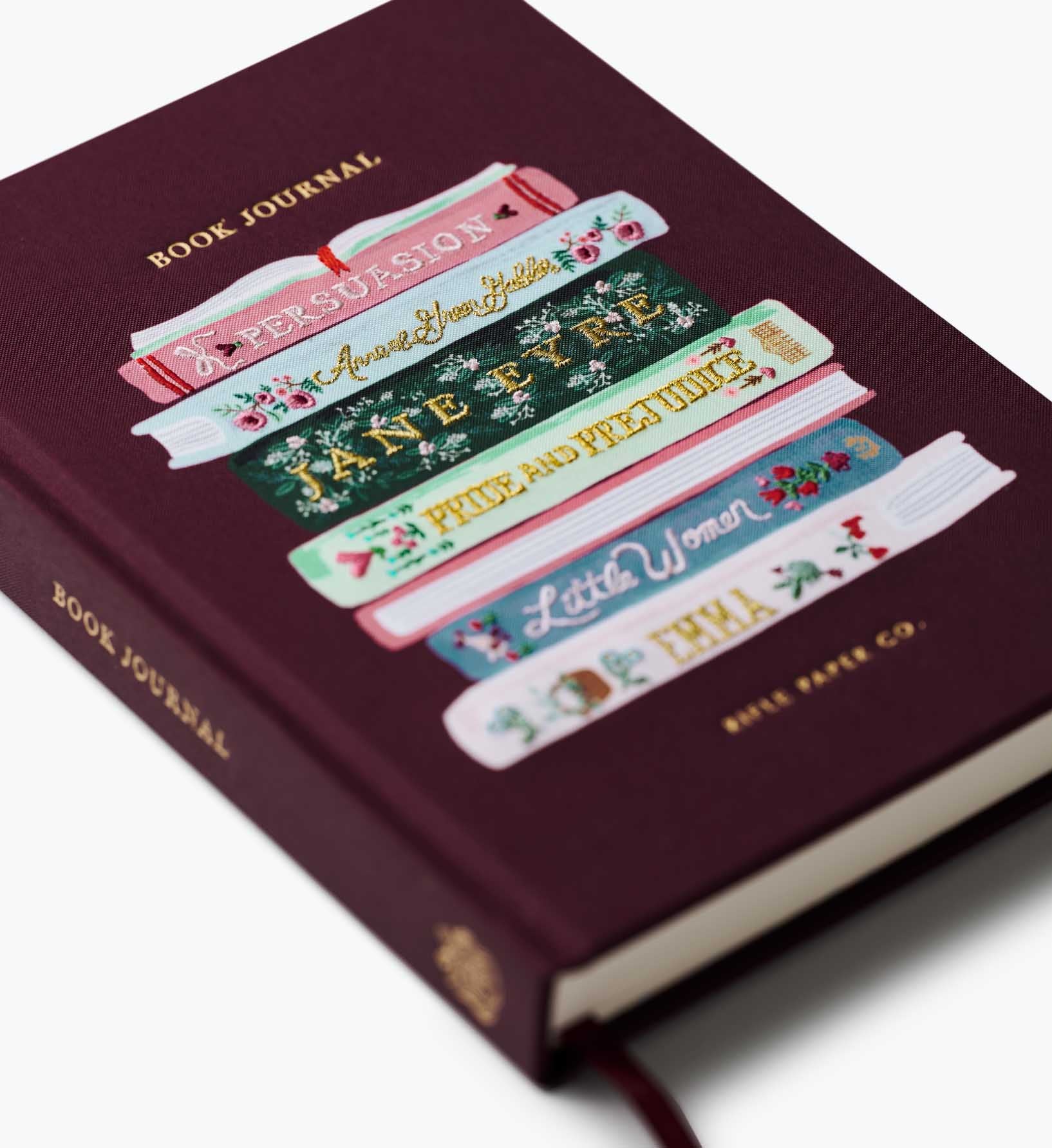 Embroidered Book Journal - Ladies Night Book Club